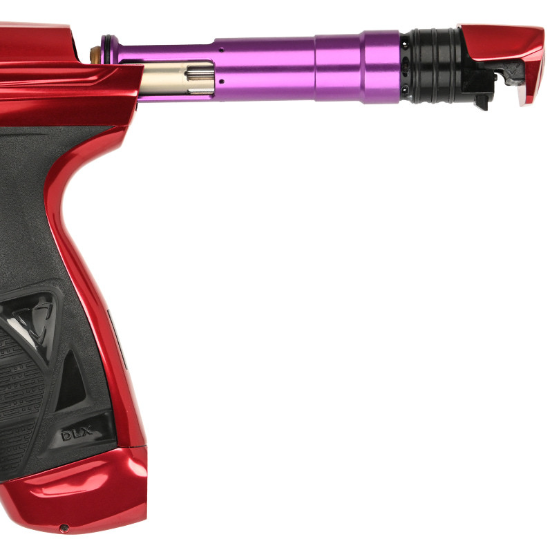 DLX Luxe AIRE Paintball Gun - Red Gloss