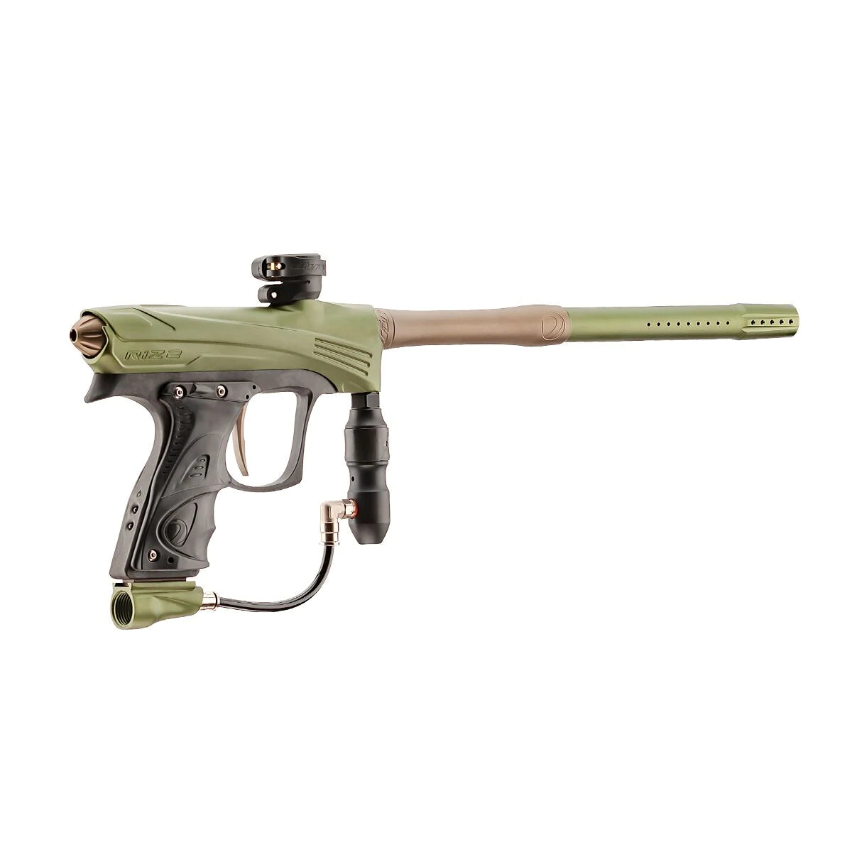 Dye Rize CZR Paintball Gun - Olive/Tan