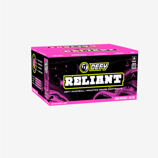 DEFY Reliant .68 Caliber Paintballs 2000 Rounds