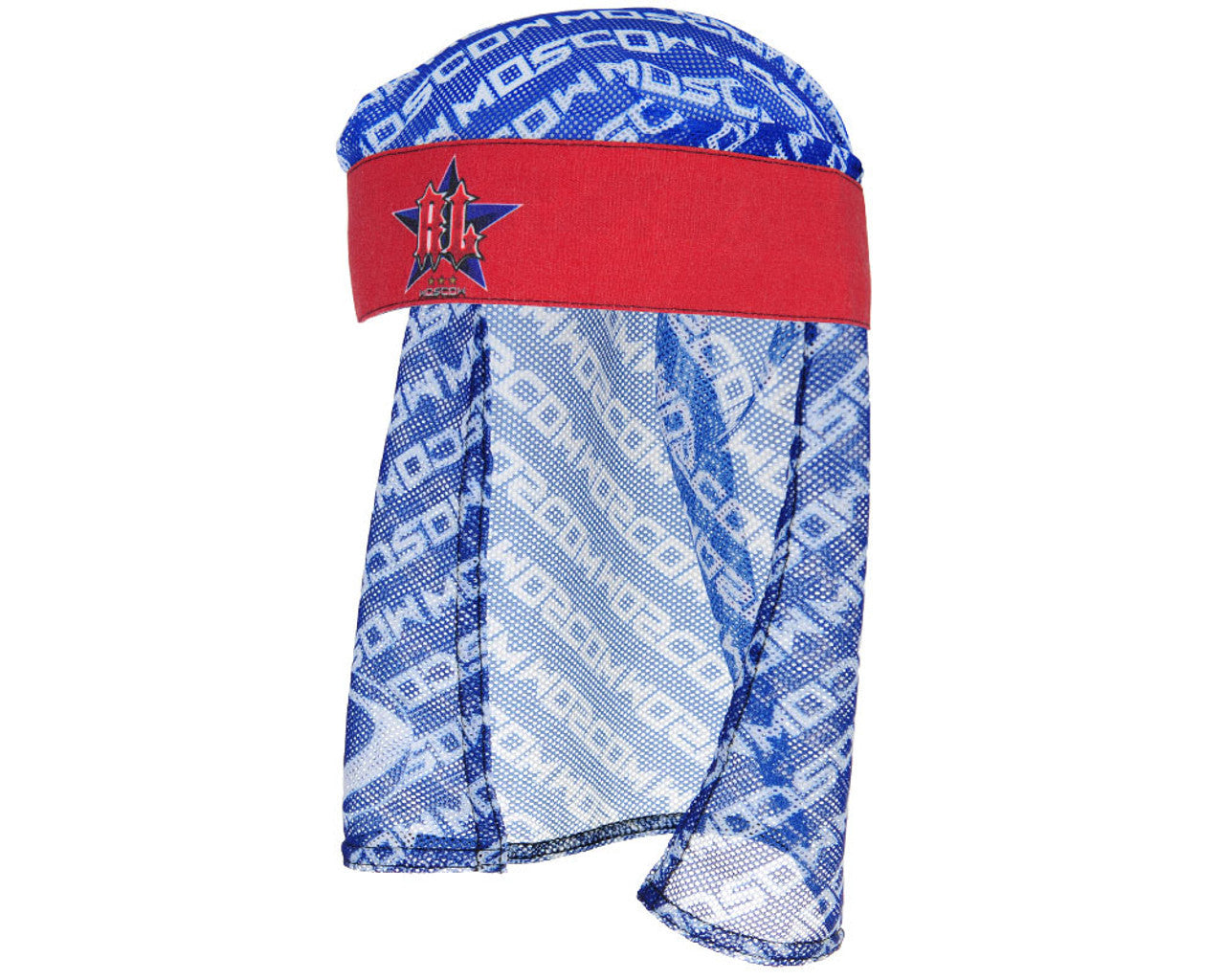 Dye Sandana Headwrap - Red Legion (Red/Blue/White)