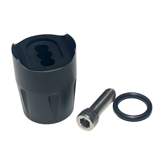 Dye Autococker 2K+ Custom Milled Pump Gun Vertical ASA Kit - Black Dust (GG05-11)