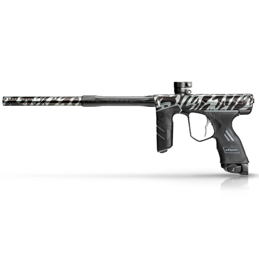 Dye DSR PRO Paintball Gun - PGA FreeFlow Watercam Black/Grey Dust