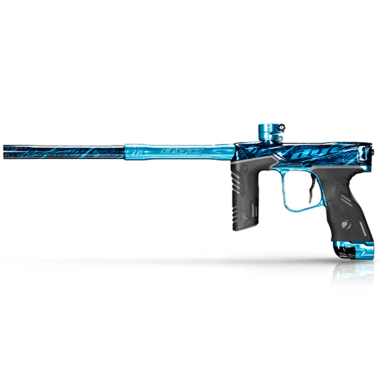 Dye MXR Paintball Gun - PGA Branded Black/Cyan Polish