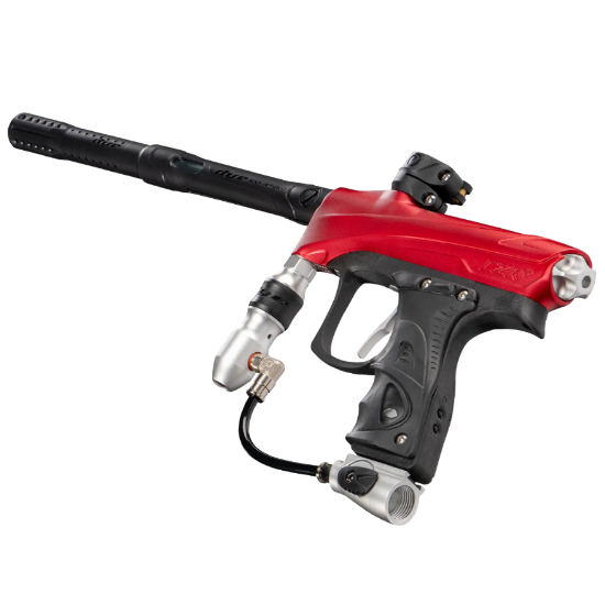 Dye Rize CZR+ Paintball Gun - Red/Silver Dust