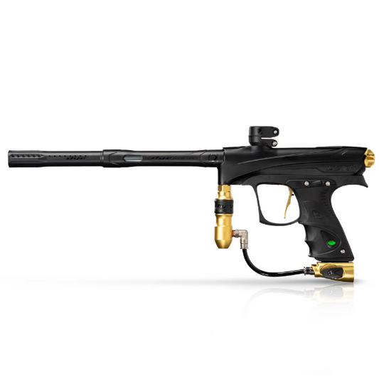 Dye Rize CZR+ Paintball Gun - Black/Gold Dust