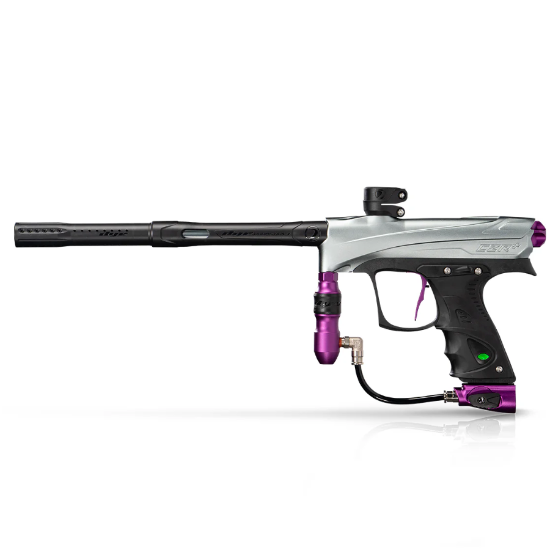 Dye Rize CZR+ Paintball Gun - Grey/Purple Dust