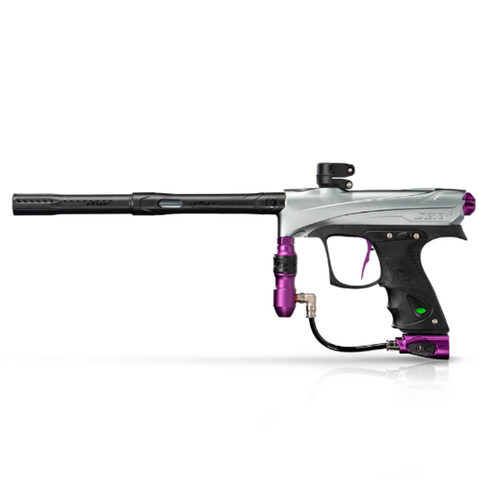 Dye Rize CZR+ Paintball Gun - Grey/Purple Dust