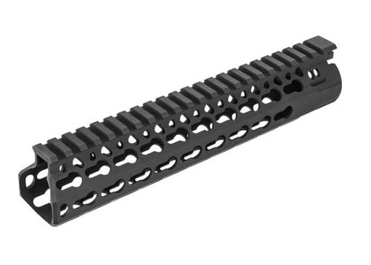 Dynamic Tactical Airsoft AEG TM Profile (M31.8/P1.5) BR Handguard Rail (KeyMod) 9 Inch - Black (GG06-20)