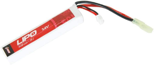 Echo1 Airsoft AEG LiPo5 7.4V 1450mAh 15C Rechargeable Battery (Stick) (Deans)