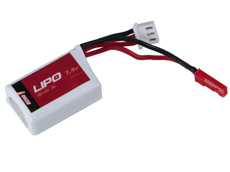 Echo1 Airsoft AEG LiPo6 7.4V 260mAh 35C HPA Rechargeable Battery (JST)