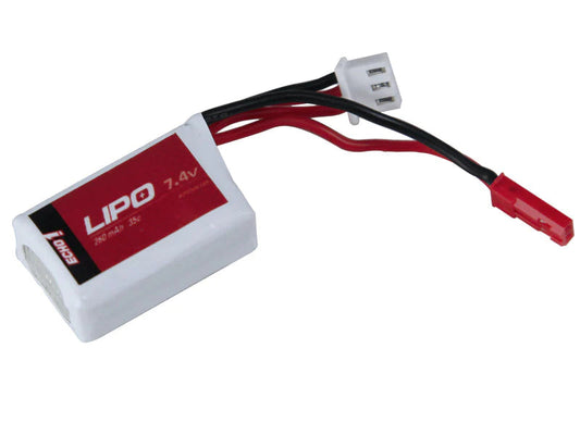 Echo1 Airsoft AEG LiPo6 7.4V 260mAh 35C HPA Rechargeable Battery (JST)