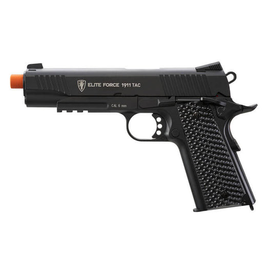 Elite Force 1911 TAC Co2 Gas Blowback Airsoft Pistol - Black