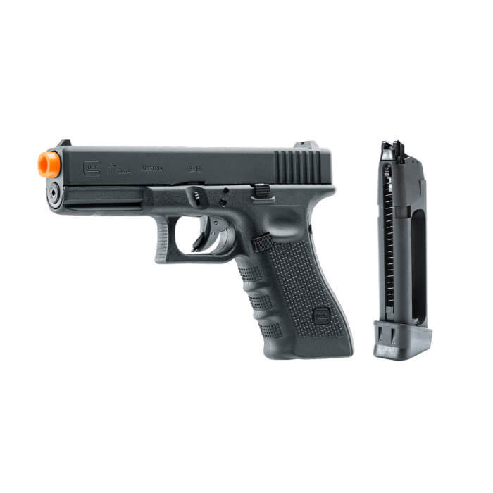 Elite Force GLOCK™ 17 Gen4 Co2 Gas Blowback Airsoft Pistol - Black