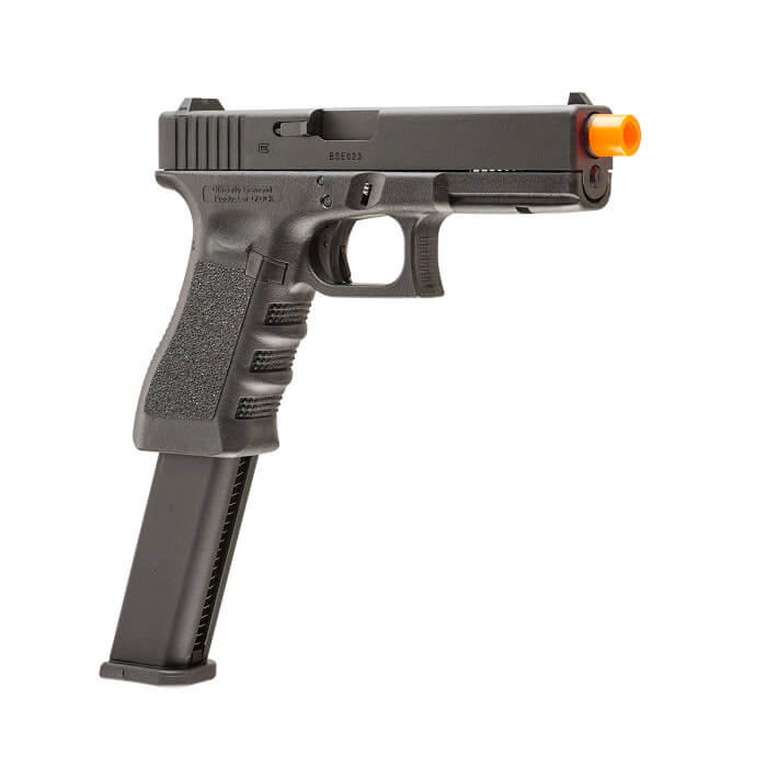 Elite Force GLOCK™ 18C Gen3 Gas Blowback Airsoft Pistol (Semi/Full-Auto) - Black