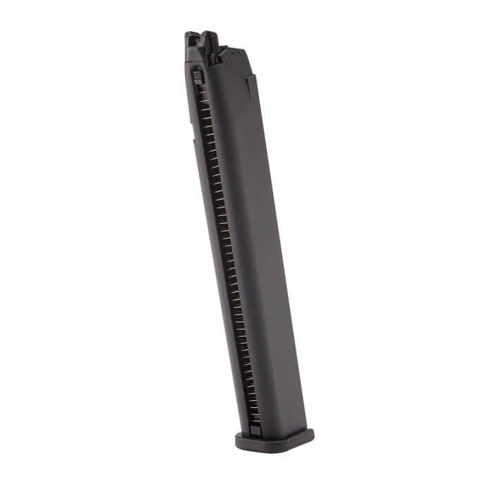 Elite Force Glock 18C Gas Blowback Airsoft Pistol  Extended 50-Round Magazine - Black