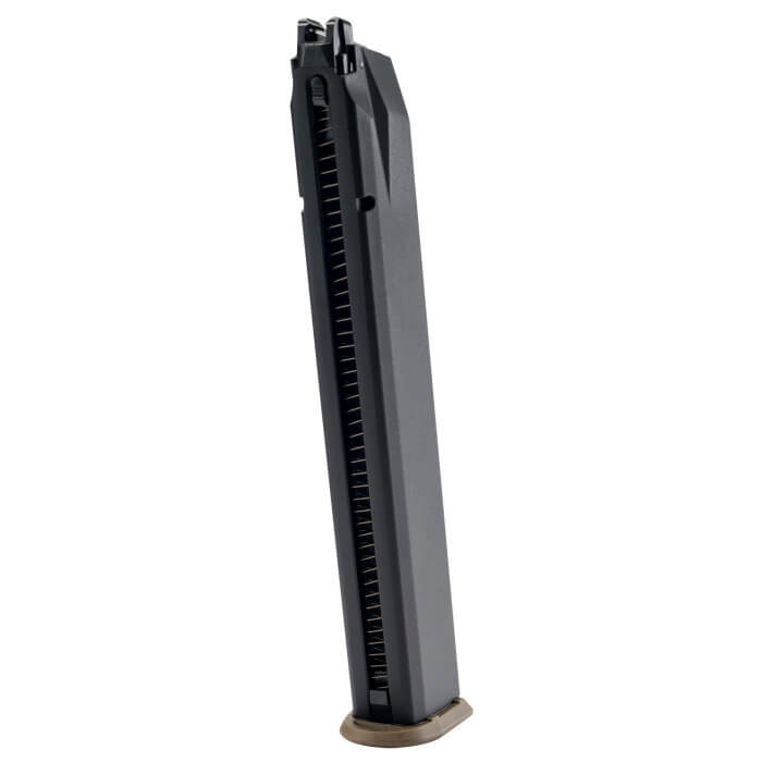 Elite Force Walther PPQ Extended GBB Pistol 45 Round Magazine - Black (GG10-03)