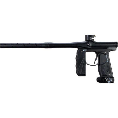 Empire MINI GS Paintball Gun w/2 Piece Barrel Kit - Dust Black/Black