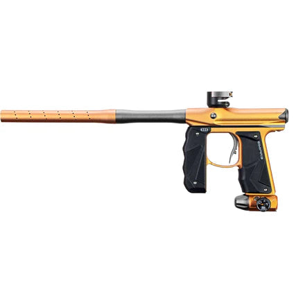 Empire MINI GS Paintball Gun w/2 Piece Barrel Kit - Dust Gold/Silver