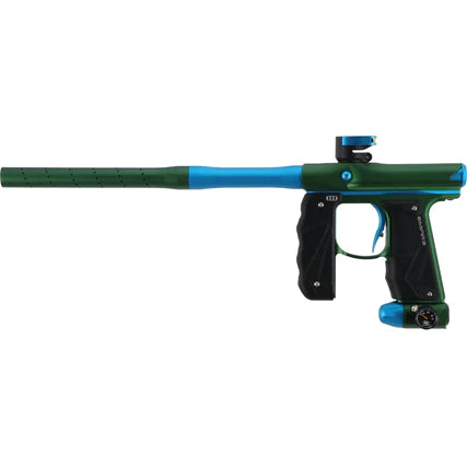 Empire MINI GS Paintball Gun w/2 Piece Barrel Kit - Dust Green/Aqua