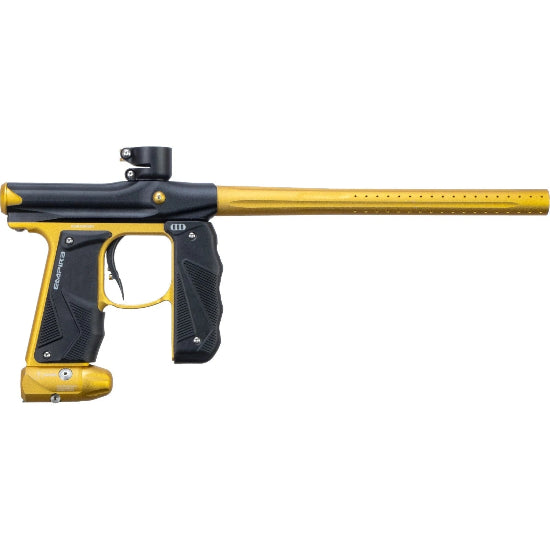 Empire MINI GS Paintball Gun w/2 Piece Barrel Kit - Dust Black/Gold