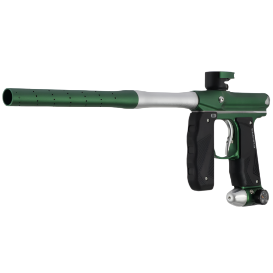 Empire MINI GS Paintball Gun w/2 Piece Barrel Kit - Dust Green/Silver