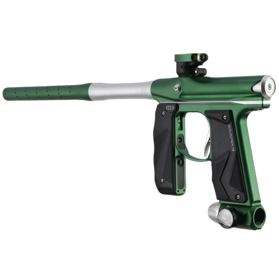 Empire MINI GS Paintball Gun w/2 Piece Barrel Kit - Dust Green/Silver