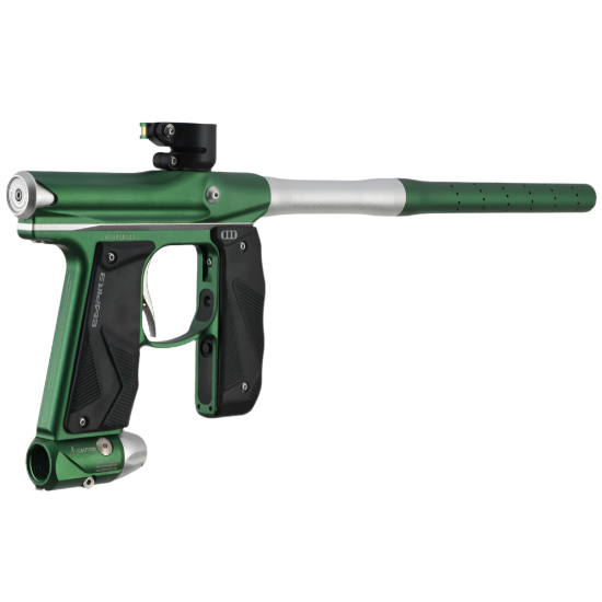 Empire MINI GS Paintball Gun w/2 Piece Barrel Kit - Dust Green/Silver