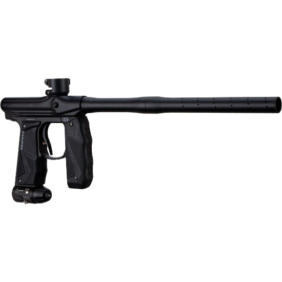 Empire MINI GS Paintball Gun w/2 Piece Barrel Kit - Dust Black/Black