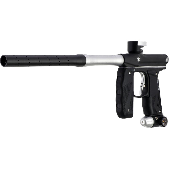 Empire MINI GS Paintball Gun w/2 Piece Barrel Kit - Dust Black/Silver