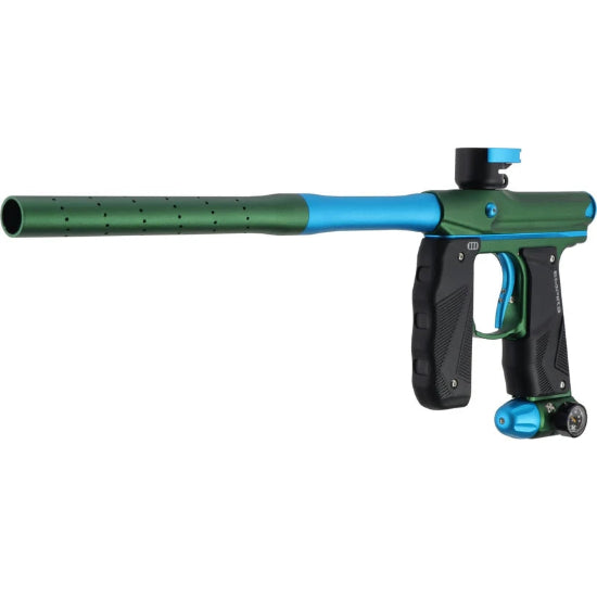 Empire MINI GS Paintball Gun w/2 Piece Barrel Kit - Dust Green/Aqua
