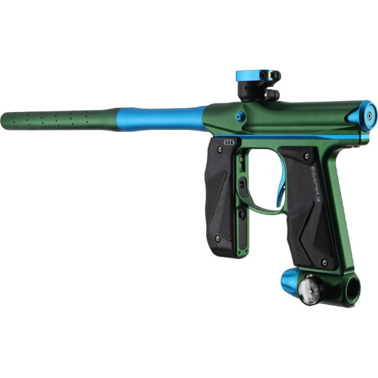 Empire MINI GS Paintball Gun w/2 Piece Barrel Kit - Dust Green/Aqua