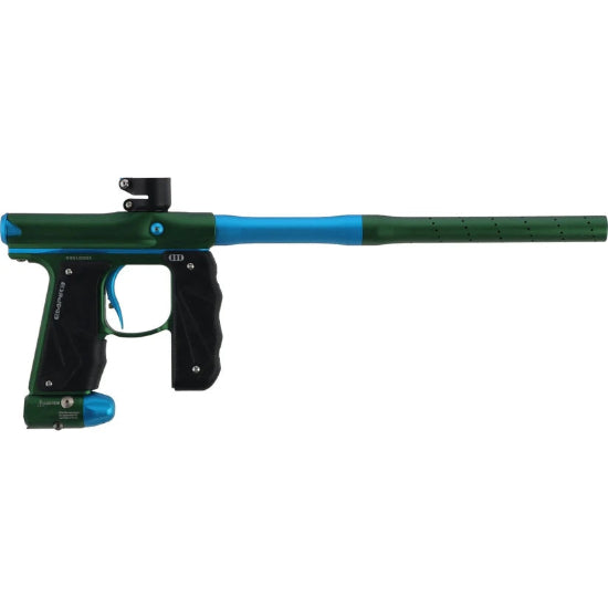 Empire MINI GS Paintball Gun w/2 Piece Barrel Kit - Dust Green/Aqua