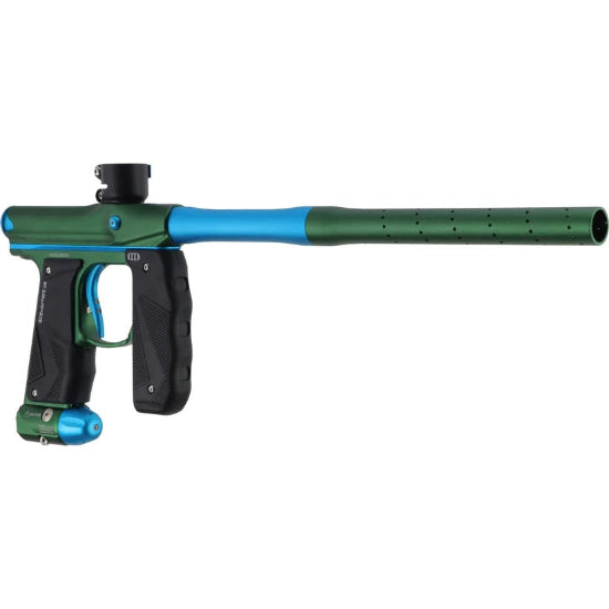 Empire MINI GS Paintball Gun w/2 Piece Barrel Kit - Dust Green/Aqua