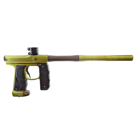 Empire MINI GS Paintball Gun w/2 Piece Barrel Kit - Dust Green/Brown