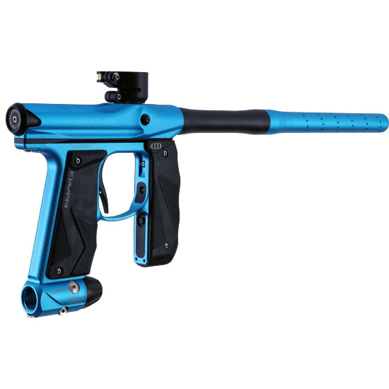 Empire MINI GS Paintball Gun w/2 Piece Barrel Kit - Dust Blue/Black