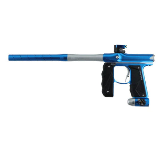 Empire MINI GS Paintball Gun w/2 Piece Barrel Kit - Dust Blue/Silver ...