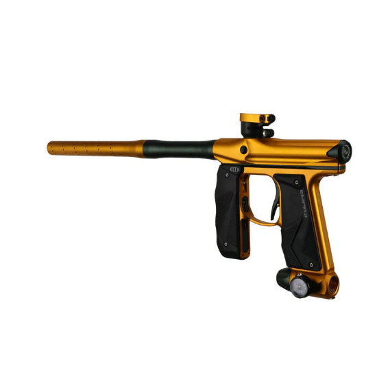 Empire MINI GS Paintball Gun w/2 Piece Barrel Kit - Dust Honey Gold/Dust Pine Green