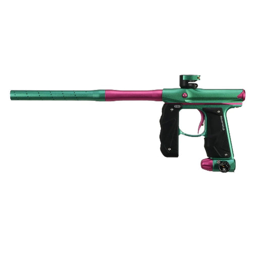 Empire MINI GS Paintball Gun w/2 Piece Barrel Kit - Dust Teal/Hot Pink