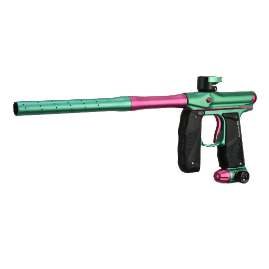 Empire MINI GS Paintball Gun w/2 Piece Barrel Kit - Dust Teal/Hot Pink