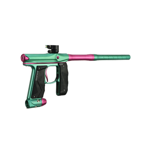 Empire MINI GS Paintball Gun w/2 Piece Barrel Kit - Dust Teal/Hot Pink