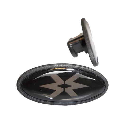 Empire eFlex/eVent Goggle Mask Lens Retainer Tab Set - Black/Silver #22193 (GG07-06)