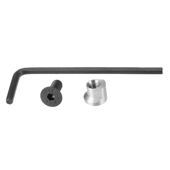 G-Force Aluminum Handstop (Type S) KeyMod - Black Matte (GG06-14)
