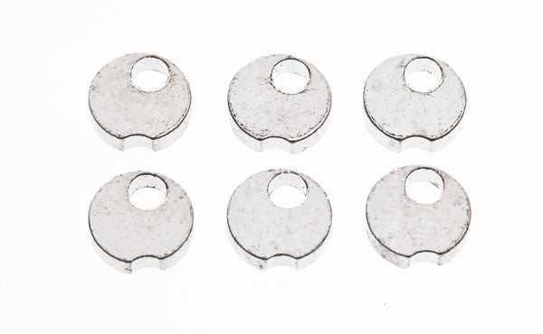 Lonex Airsoft AEG Gear Sector Delay Clip (6 Pack) - Silver (GG08-18)