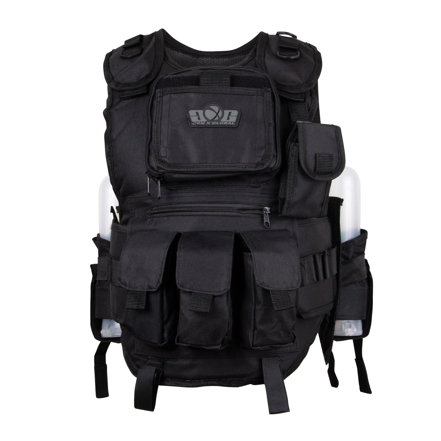 GXG Deluxe Tactical Vest Paintball Harness - Black