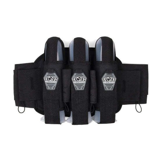 GXG 3+4 Deluxe Pod Pack Harness (Includes 3 Pods) - Black