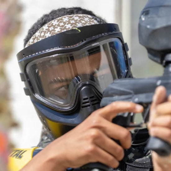 GXG XVSN Anti-Fog Paintball Goggle - Black