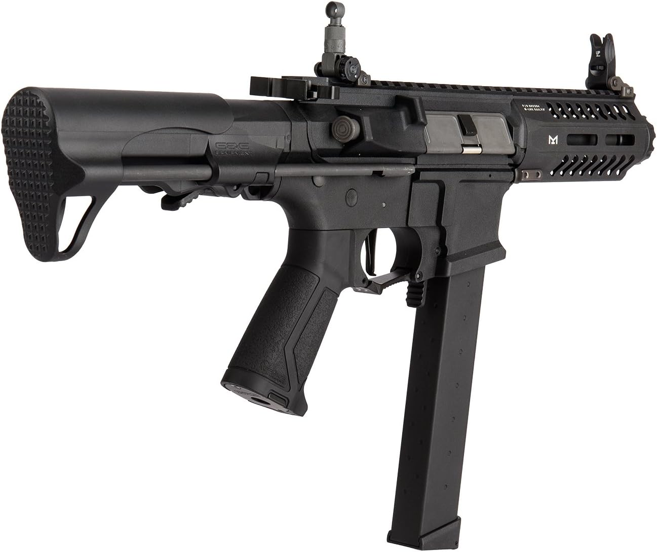 G&G Armament ARP9 CQB AEG Airsoft Rifle Combo (Battery/Charger included) - Black