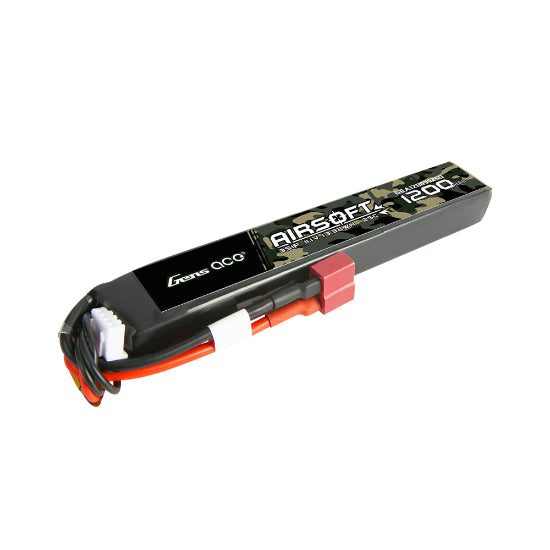 Gens Ace LiPo 11.1v 1200mAh 25C Stick Battery (Dean Connector)