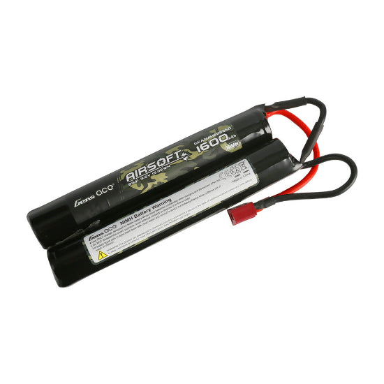 Gens Ace NiMH 9.6v 1600mAh Nunchuck Battery (Dean Connector)