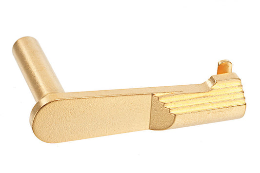 Gunsmith Bros AR2011 Hi-Capa Gas Blowback Airsoft Pistol STI Slide Stop - Gold